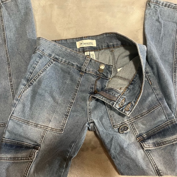Jean Cargo pants size 5 - Picture 1 of 2